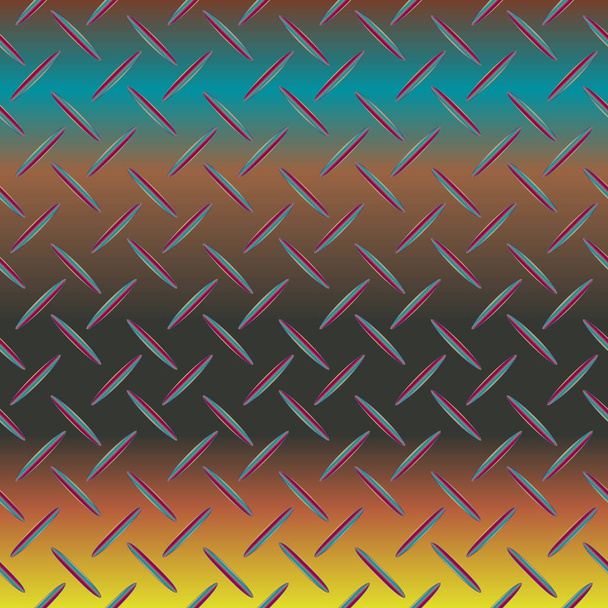Vector illustration of Metal grid seamless pattern. - Vector, Image