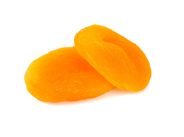 apricots isolated on white background - 写真・画像