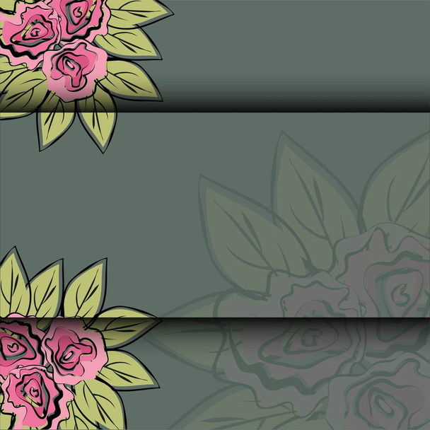 pattern of rose, vector illustration vector eps 10 - ベクター画像