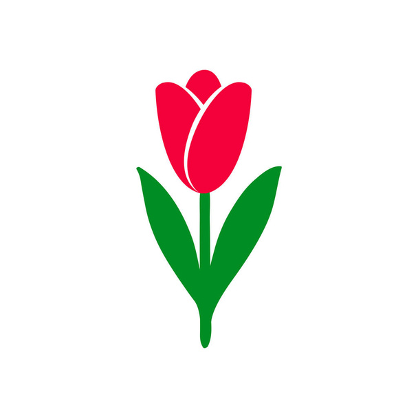 Icône tulipe couleurs vives
 - Vecteur, image
