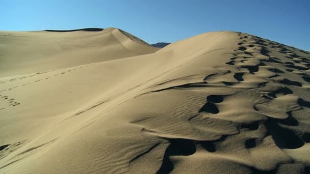 Sun Shifting Sand Dunes - Footage, Video