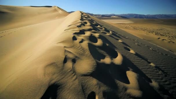 Sand Dunes Waterless Environment - Footage, Video