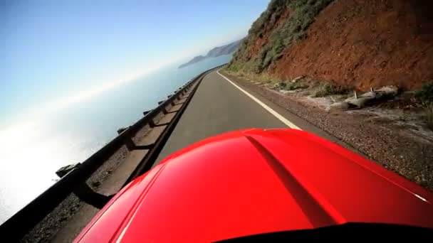 Luxus Auto Urlaub Roadtrip - Filmmaterial, Video