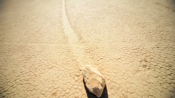 Moving Rock Phenomenon Death Valley Colorado - Footage, Video
