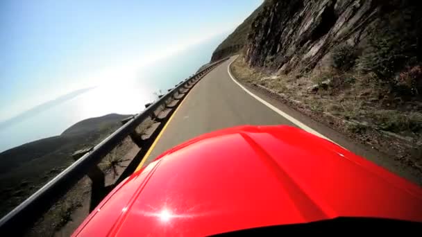 Cabriolet del Pacifico carretera san francisco - Metraje, vídeo