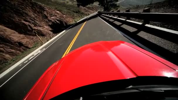 Luxusauto-Roadtrip - Filmmaterial, Video