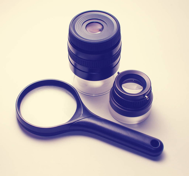 Different types of magnifying glasses - Photo, Image