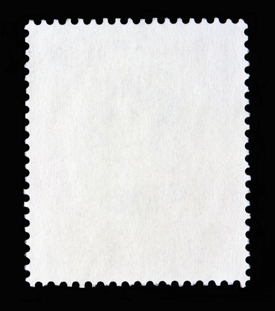 Carimbo postal em branco
 - Foto, Imagem