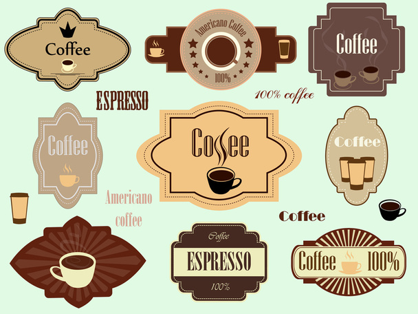 Kaffee - Vektor, Bild