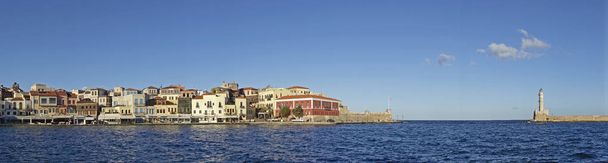 Венецианская гавань Ханья, Греция  - Фото, изображение