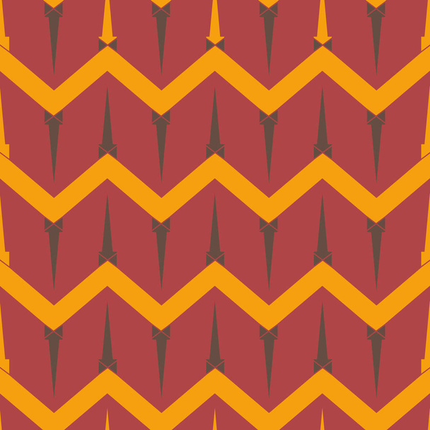 Цветной бесшовный узор с палатками для кемпинга
 - Вектор,изображение