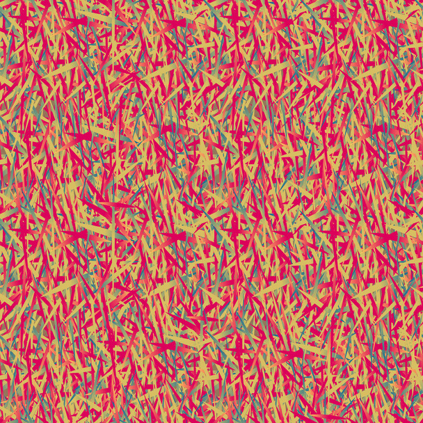 Gras Camouflage nahtloses Muster für Hintergrund. - Vektor, Bild