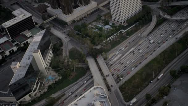 Aerial view of city buildings Los - Záběry, video