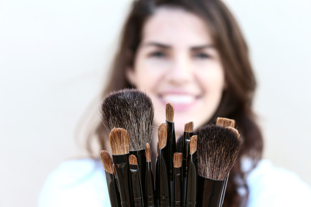 Makeup Brushes - Photo, Image