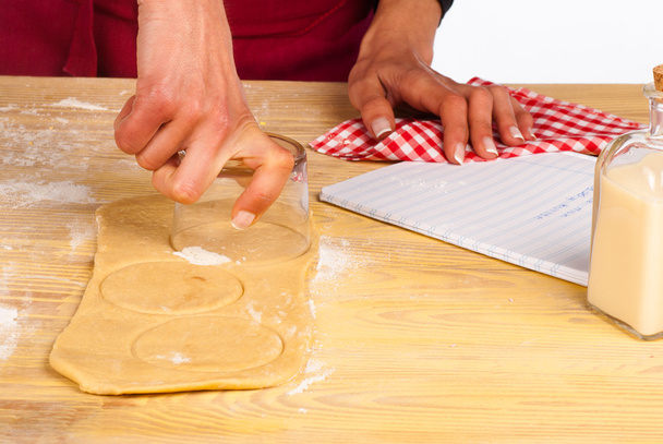Dough for bagels - Fotoğraf, Görsel
