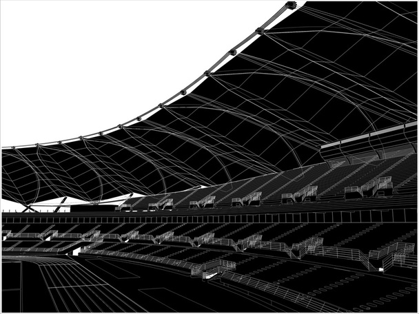 Fútbol Estadio Vector
 - Vector, Imagen