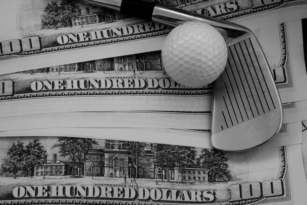 Golf de dinero grande
 - Foto, imagen