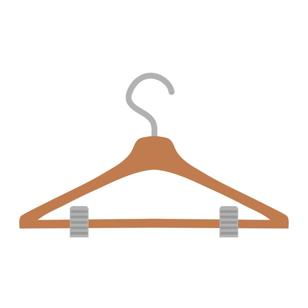 clothing hanger icon image vector illustration design - Vector, Image