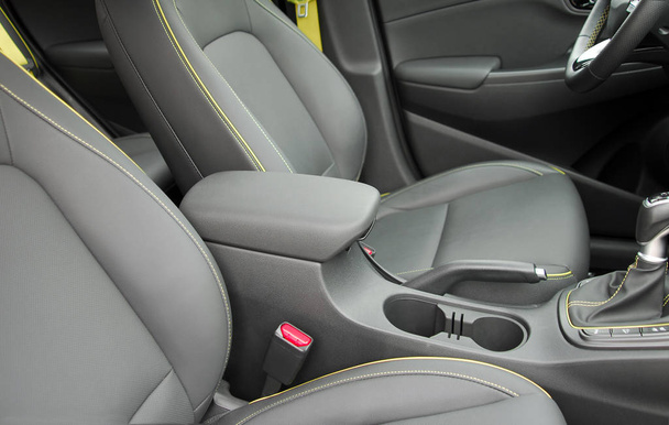 armrest in the car - Photo, Image