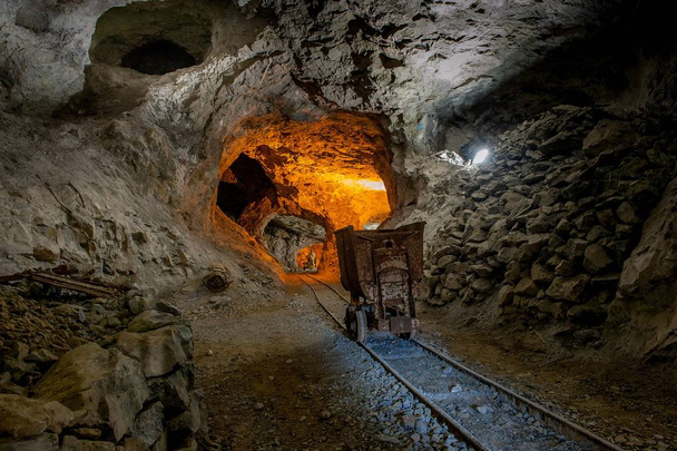 spectacular zinc mine in disuse - Photo, Image