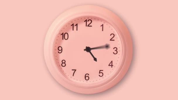 24h timelapse zegara - Materiał filmowy, wideo