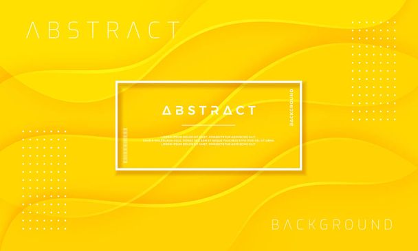 Abstraktní, dynamické a texturou žluté pozadí pro plakáty, brožury, plakáty, webové stránky, obaly a další - Vektor, obrázek