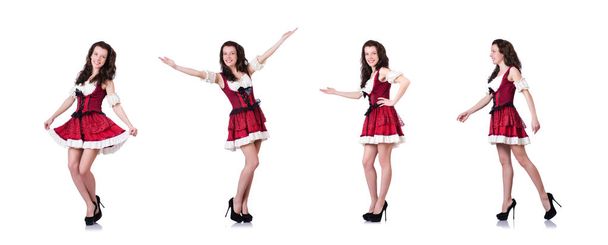 Young woman in traditional german costume - Foto, Imagen