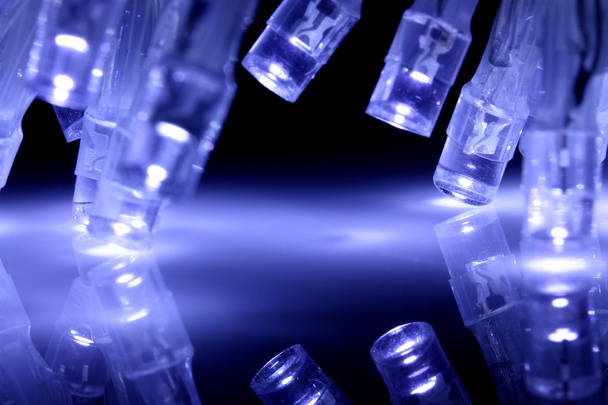 Vértes hűvös kék led lámpák - Fotó, kép