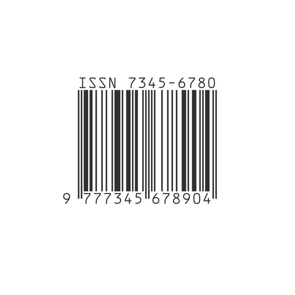 Icono de código de barras negro simple. ilustración vectorial aislada en blanco
 - Vector, imagen