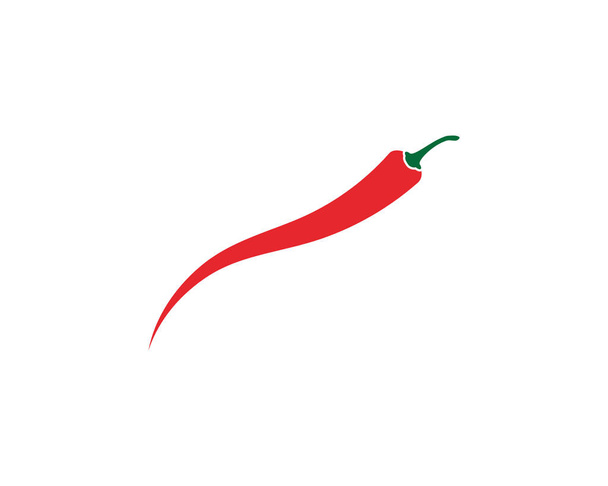 Red hot natural chili icon Vorlagenvektor Illustration - Vektor, Bild