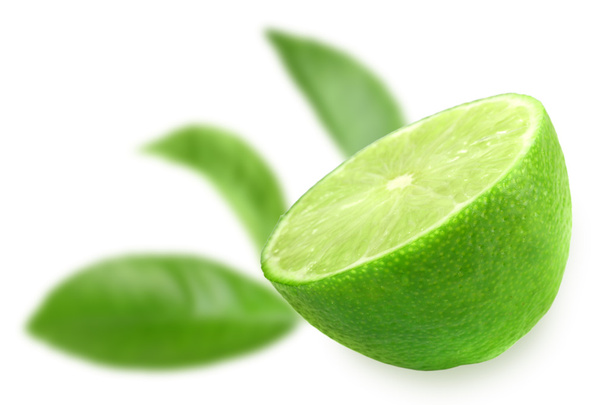 Half of fresh lime - Foto, Imagen