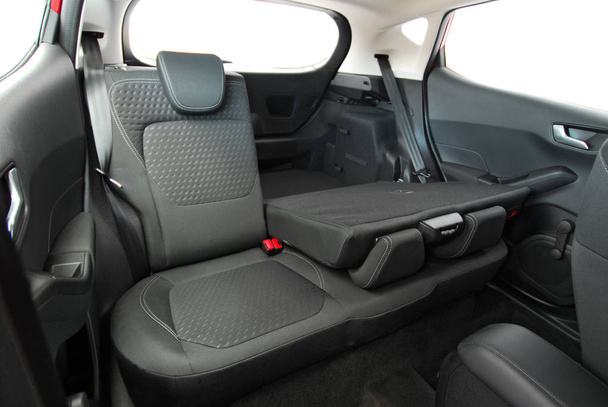 folded rear seat of the car - Photo, Image