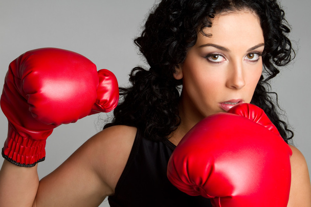 Boxing Woman - Foto, afbeelding