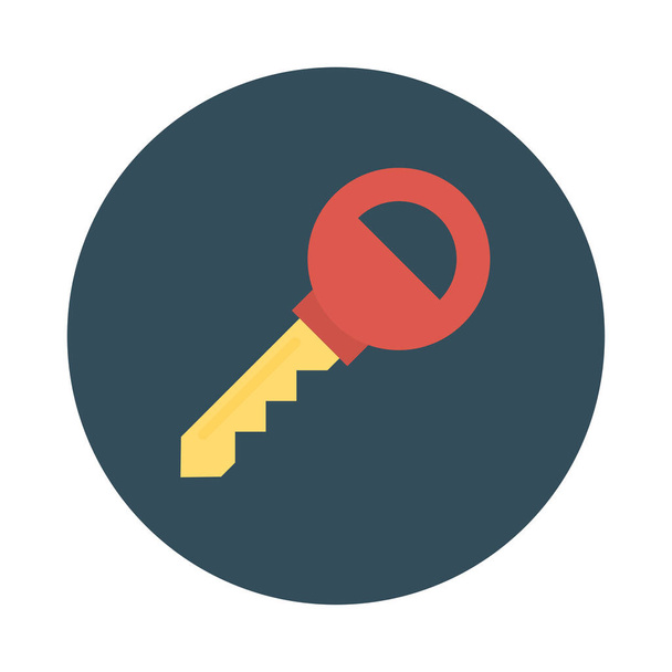 key  lock  secure   vector illustration  - ベクター画像