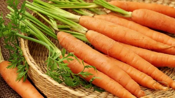 Zanahoria fresca, raíz vegetal
. - Metraje, vídeo