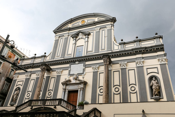 San Lorenzo Maggiore is a Church in Naples City, Italy - Fotoğraf, Görsel