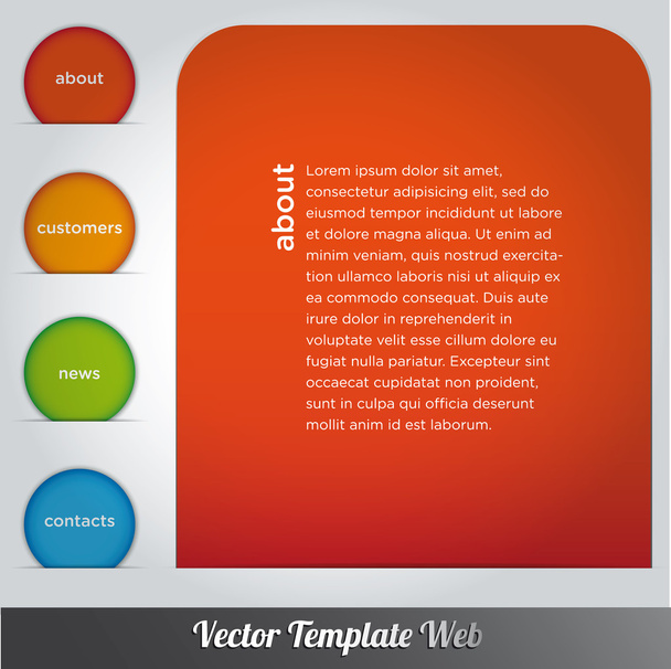 Modern infographics options banner. Vector illustration. - Vector, Image