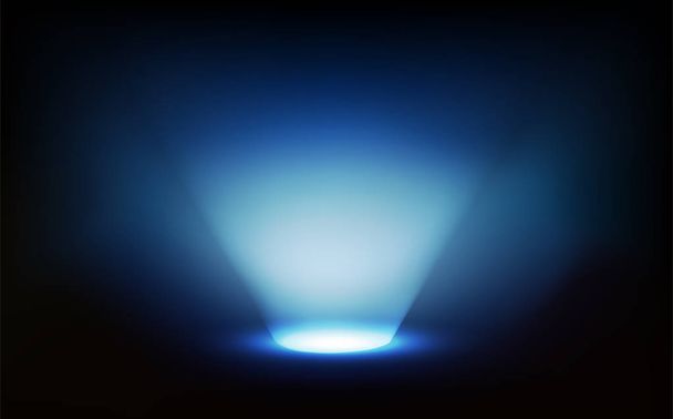 Ακτίνες φωτός, στάδιο, αφηρημένη διανυσματική απεικόνιση φόντου - Διάνυσμα, εικόνα