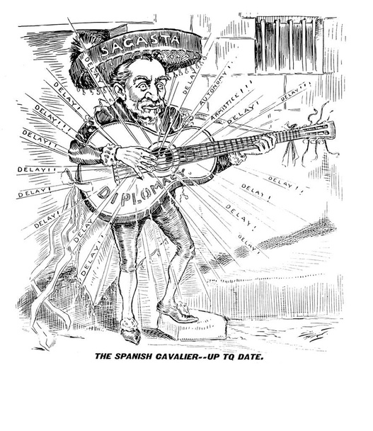  Guerra Hispano-Americana. Imagen antigua y retro
 - Foto, Imagen