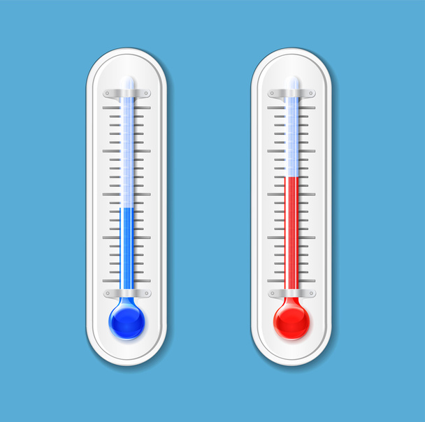 υπαίθρια θερμόμετρο - Διάνυσμα, εικόνα