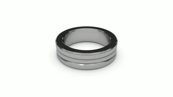 3D animation of rolling bearings appearance. - Footage, Video