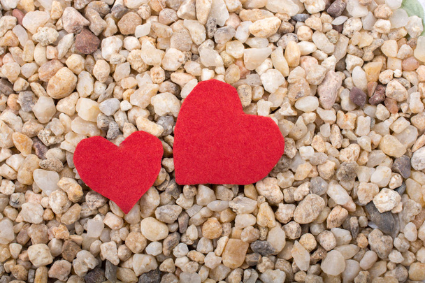 Понятие любви с иконой в форме сердца - Фото, изображение