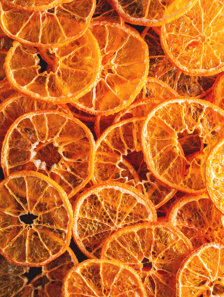 kuivatut appelsiinit viipaleet tausta
 - Valokuva, kuva