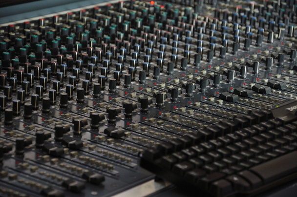 The mixing desk - pattern - Photo, Image