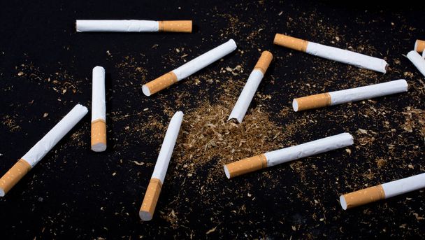Dohányzásmentes Világnap plakát arról, hogy tilos a dohányzás - Fotó, kép