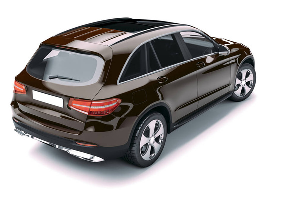 3d render of luxury sport SUV car - Photo, image