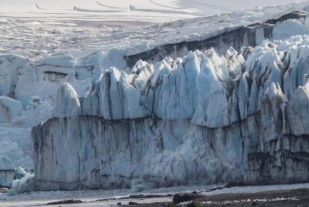 Glacier in Antarctica, South Shetland - Fotoğraf, Görsel