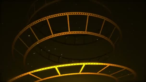 Rotation de bobine de film d'or
 - Séquence, vidéo