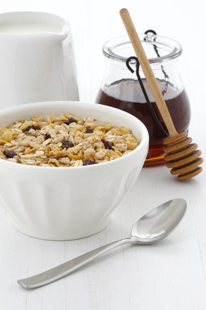 Delicious and healthy muesli cereal - Photo, Image