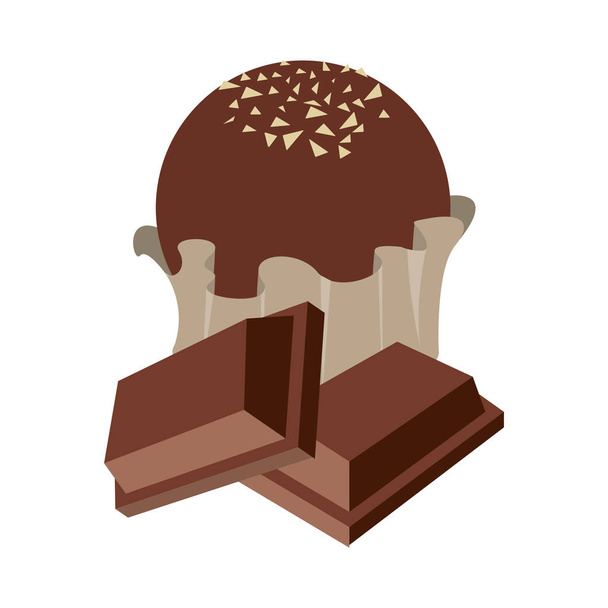 Набор шоколада
 - Вектор,изображение